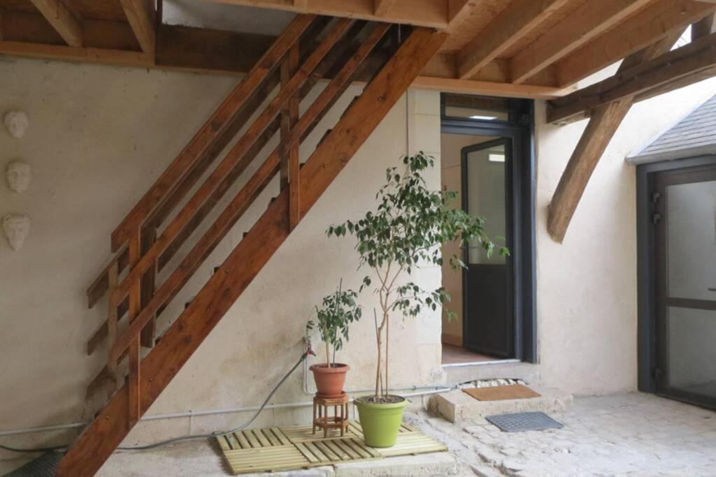 Escale Tourangelle Apartment Monts Luaran gambar